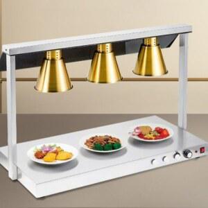 워머 램프 보온기 220v 튀김 웨딩홀 온열 가열기 상업용 음식점 중탕기 싱글