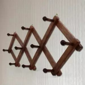 [마이모노샵][마이모노샵] 벽걸이 자바라 옷걸이 가방걸이 정리도구 (16858357)