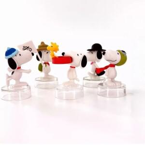 새로운 입고된 애니메이션 캐릭터 강아지 의상 쇼 블라인드 박스 미니 액션 피규어 파일럿 펜던트 어린이