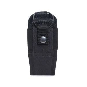 서바이벌 워키 토키 운반 가방 몰리 라디오 파우치 홀더 포켓 휴대용 야외 사냥 스포츠 허리 인터폰 홀스터