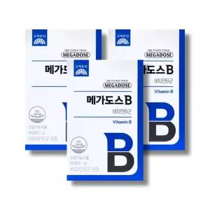 고려은단 메가도스B 비타민B군 850mg 60정 3박스_WB