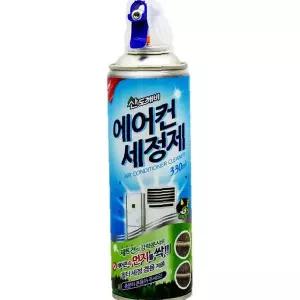 에어컨 세정제 330ml 냉방기 필터 청소 곰팡이 제거 냄새 제거 스프레이