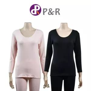 여성내의 따뜻한 촉감 상의 부드러운 내복선물 봄가을내복