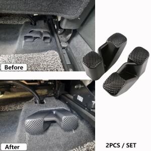 Renault Kadjar Koleos II 용 시트 에어컨 통풍구 배출구 커버  QM6 2016 - 2024 AC 히터 바닥 공기 덕트