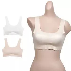 무봉제 심리스 주니어 성장기 첫브라 가슴보정 속옷 운동복 이너웨어 학생용 편안한