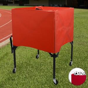 배구 야외 장비에 대 한 바퀴와 접는 롤링 스포츠 공 카트 저장 가방과 차고 홀더