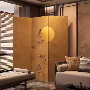 돌잔치 병풍 접이식 명절 가벽 패널 화조도 플라워