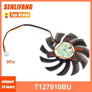 Everflow 쿨러용 그래픽 팬 T127010BU 7.5cm DC12V 0.45A 3 핀 신제품