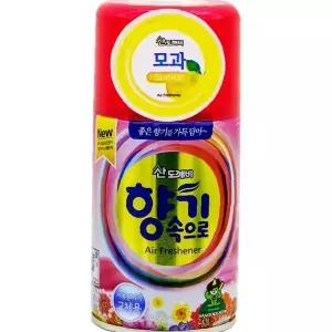 가정용 탈취 에어 미스트 290ml 모과 과일 향 신발장 옷장 차량 실내 청향