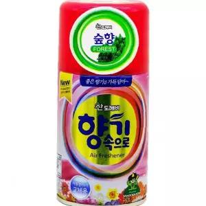 실내 공기 정화 스프레이 290ml 숲향 자연 향기 탈취 소독 겸용 가정용