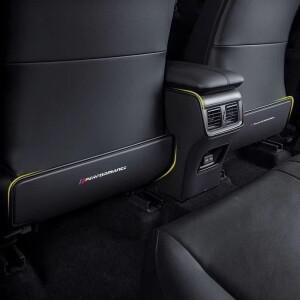BMW 퍼포먼스 E46 E85 X1 X3 X5 X7 F10 M3 M4 M5 차량용 시트 등받이 킥 방지 매트
