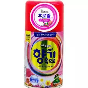 실내공기정화 스프레이형 에어프레셔너 290ml 플로럴계열 가정용 화장실 거실