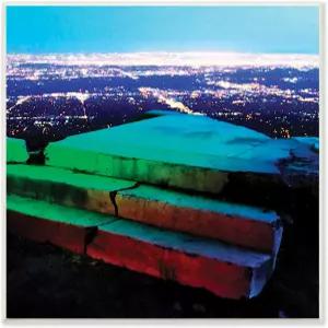 스투펠 인더스트리 시티스케이프 스텝 추상 사진 벽판 멀티 컬러