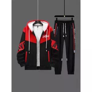 가디건 카디건 봄 가을 두꺼운 플리스 후드 오픈 스포츠 남성 아우터웨어 겨울 캐주얼 스포츠웨어 세트 십