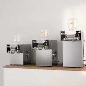 눈송이 얼음 기계 빙수 디저트 받침대 분쇄기 자동 부품 투명 제빙기