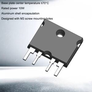 PBA 고정밀 전류 감지 4핀 DBS 장치 링 저항기 0.01 1옴 공차 션트