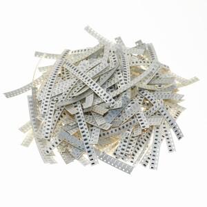 3400개/몫 0R~10MR 170값 1/4W ±5% 칩 고정 SMD 저항기 혼합 키트