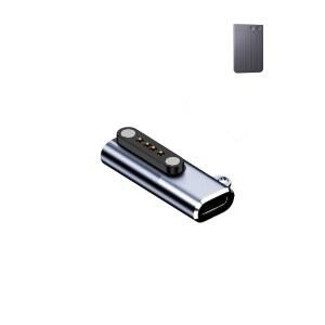 [미국배송] PLAUD 노트 프로 음성 녹음기용 WUNIAK TYPE-C 충전 어댑터 키체인 (1팩)을 갖춘 PLAUD용 마그네틱 컨버터