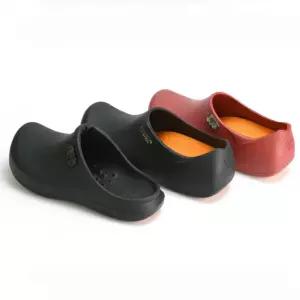 초경량 미끄럼방지 슬리퍼형 조리화 주방화 작업신발 튼튼한안전화 위생장화 편안한착화감