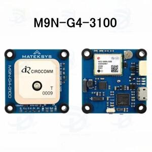 MATEKS GNSS M9N-G4-3100 GPS 모듈용 1개 CAN/DroneCAN 및 UART/MSP 통신 인터페이스 지원