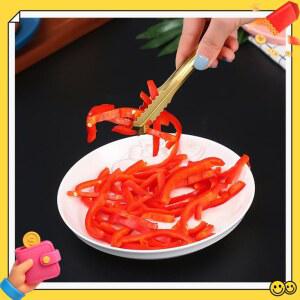 A89Q 조각 음식 집게 세트 바베큐 뷔페 용품 내구성 주방 얼음