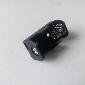 핀용수철 ABS 하드 커넥터가 있는 리튬 배터리 거치대 14250 박스 CR2 블랙 AA1/2 20 개