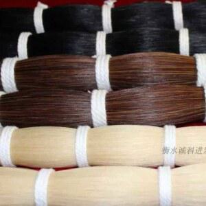 활털 활대 말 바이올린 흰색 첼로 현악기 꼬리 CM 말꼬리 파츠 악기 1첩 자연