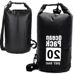 원통형 롤탑 20L 완전방수 드라이색 수상레저 물놀이 캠핑 낚시 보트 야외용