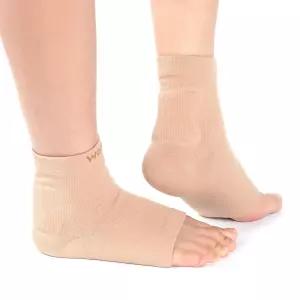 WalkMii 아킬레스건 프로텍터 (1쌍) - 건염 아킬레스건염 물집 예방을 위한 압박 젤 쿠션 패딩 지지대