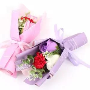 비누 꽃다발 조화 선물 세트 스승의날 어버이날 감사 선물 향기 나는 장식용