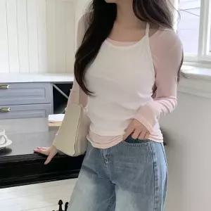 [다잇템] 여자 쿨링 홀터네크 탱크 SS 클래식 민소매