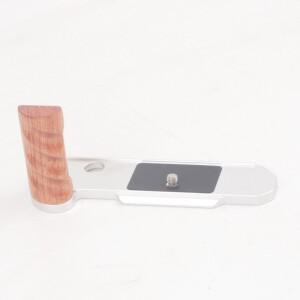 FM 2 퀵 릴리스 플레이트 니콘 카메라용 나무 손잡이 L 브래킷(우드그립 포함) 수직 촬영 마운트 액세서리