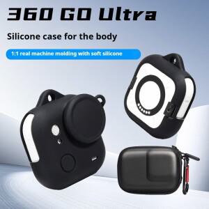 인스타360 호환 GO 용 미니 운반 가방 Ultra 액세서리  실리콘 커버 쉘 카메라 렌즈 보호