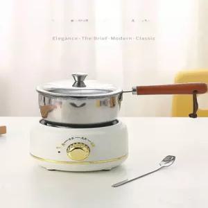 캔들 멜팅기 냄비 중탕기 온도유지 미니 민트그린 숟가락