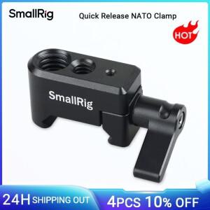 SmallRig Nato 클램프 콜드 슈 모니터 지원 볼 헤드 카메라 케이지용 1/4