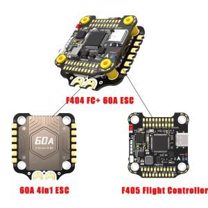 SpeedyBee 4 in 1 F405 V4 BLS 60A 30x30 FC & ESC 스택 전문가용 블루투스 고성능 GPS RC 쿼드콥터 구성