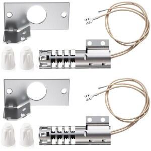 가스레인지 브로일러 모델용 GE 오븐 호환되는 HORTSUN XL44 120V 점화기 세트 WB13K10027 점화기와 교체 WB2X9154