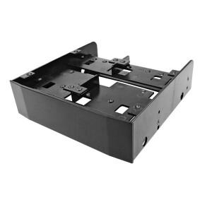 5.25인치 3.5인치 2.5인치 HDD/SSD 플로피 드라이브 베이 레이 마운팅 브래킷 HDD 어댑터 SSD 하드 최대 6