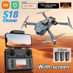 Xiaomi Mijia S18 Drones 8K 카메라 전문 광학 흐름 장애물 회피 Brushless Foldable Quadcopter RC Wish S