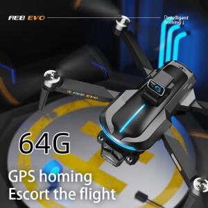 AE8 EVO GPS 드론 8K 프로페셔널 HD 4 렌즈 카메라 5G WIFI FPV 브러시리스 UAV 스크린 리모컨 RC 쿼드콥터
