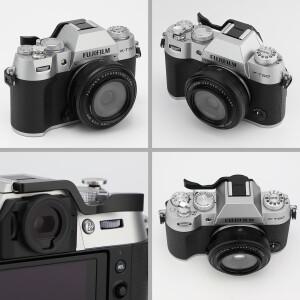 하오게 메탈 핫슈 엄지 받침 손잡이 후지필름 후지 X-T10 II XT30III 카메라용