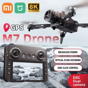 샤오미 M7 드론 8K 전문가용 3중 카메라 브러시리스 쿼드콥터 장애물 회피 광학 흐름 항공 촬영 2025