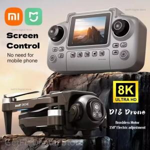 샤오미 D18 UAV 8K 항공 HD 듀얼 카메라 사진 촬영 지능형 장애물 회피 브러시리스 모터 5G WIFI GPS 리턴