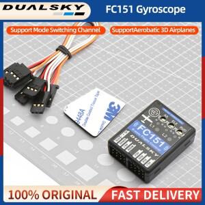DUALSKY FC151 3 축 고정익 자이로스코프 안정기 비행 제어 FC 지지대 모드 전환 HV 입력 FPV RC 드론용