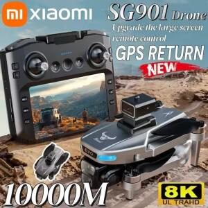 Xiaomi SG901 MAX GPS 드론 전문 8K 대형 스크린 원격 제어 접이식 브러시리스 드론으로 장애물 회피 새로