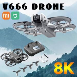 샤오미 미지아 V666 드론 8K 전문가용 듀얼 카메라 5G WiFi 브러시리스 모터 지능형 장애물 회피 쿼드콥터