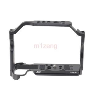 합금 퀵 릴리스 토끼 케이지 조작 핸들 필름 암 지원 브래킷 canon EOSR10 카메라 비디오 led 삼각대 용 안