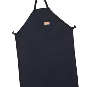 블루투야 공예 공방용 화구 미술 1P 용품 그리기 용붓 디자인 청색 앞치마 특대