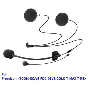 바이크 오토바이 인터콤 액세서리 Freedconn TCOM-SC/VB FDC-01VB COLO T-MAX T-REX  페이스 헬멧 용 하드