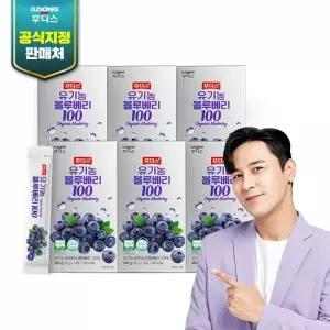 [일동후디스] 유기농 블루베리 100 퓨레 6박스